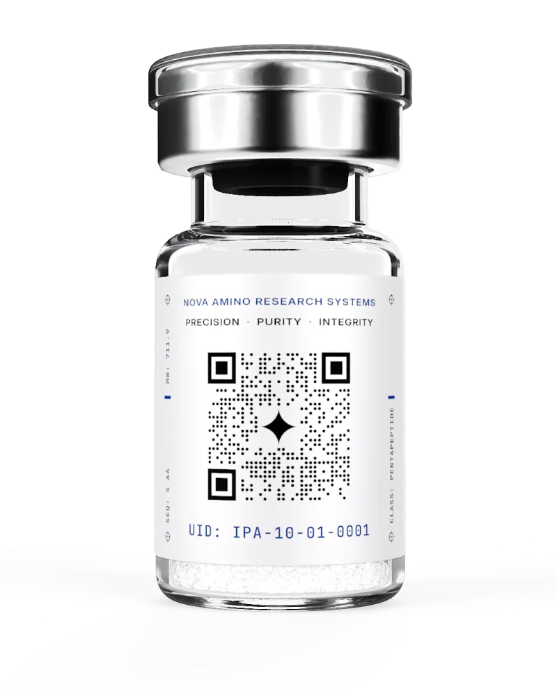 Ipamorelin vial back